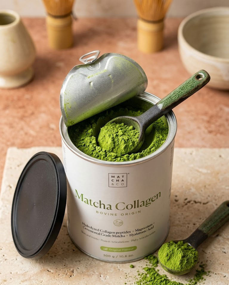 Matcha & Co Ceremonial Grade BIO Matcha Kollagen 300g