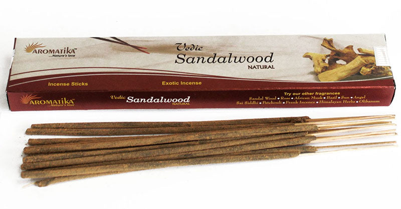 Vedic Incense Sticks "Frankincense & Myrrh" 15g (India)