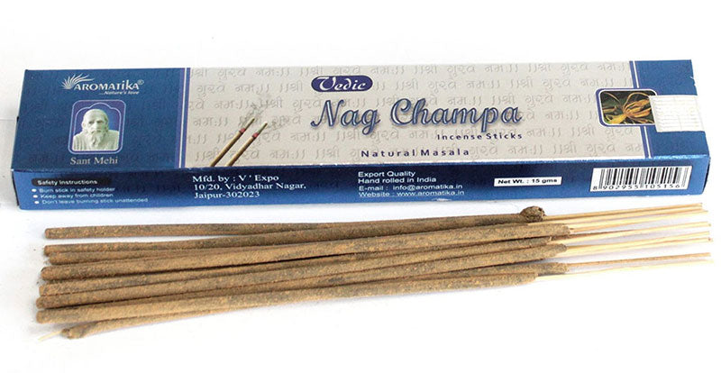 Vedic Incense "Nag Champa" 15g (India)