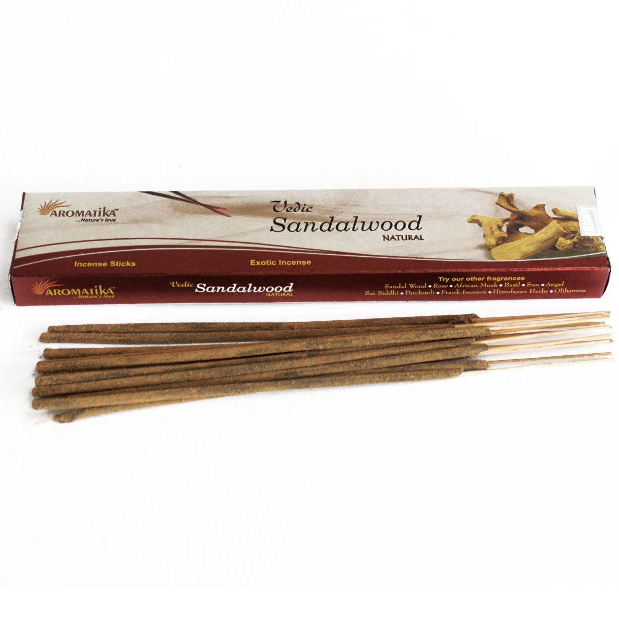 Vedic Incense Sticks "Sandalwood" 15g (India)