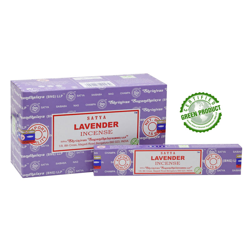 SATYA Incense Sticks "Lavender" 15g (India)