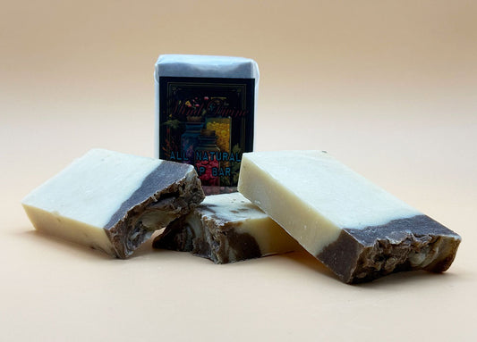 Handgemachte Olivenölseife "Ziegenmilch" 90g Barren