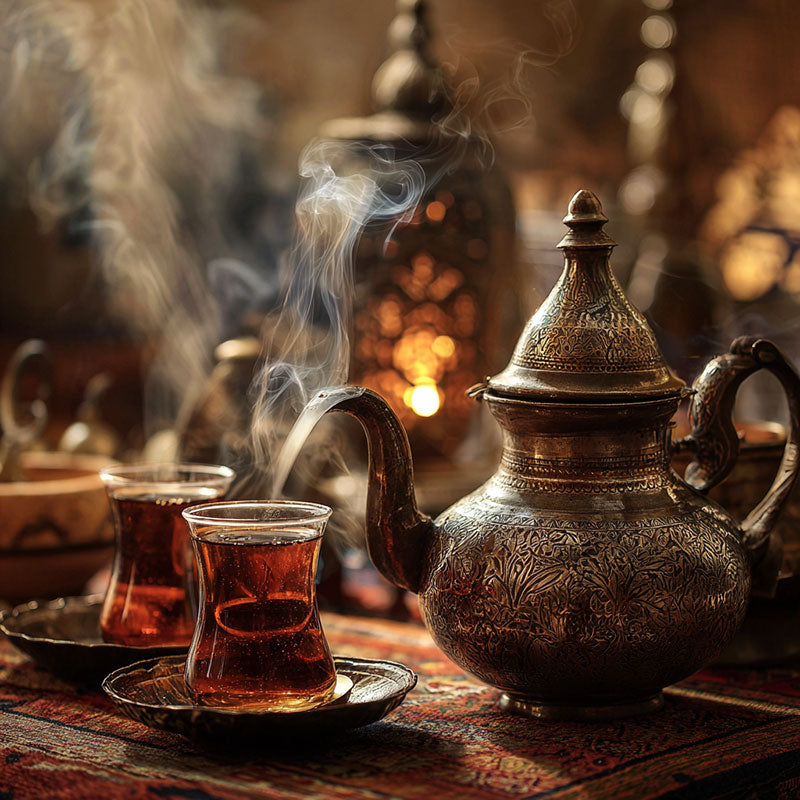 Tees und Aufgussgetränke