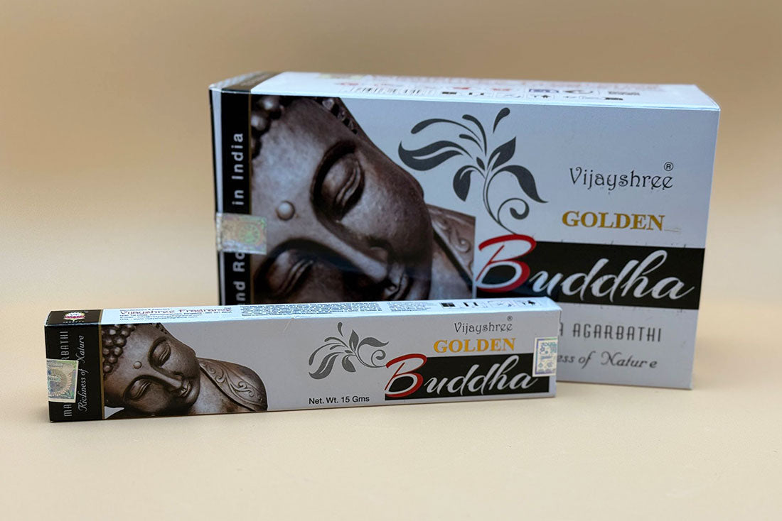 Golden Nag Räucherstäbchen "Buddha" 15g (Indien)