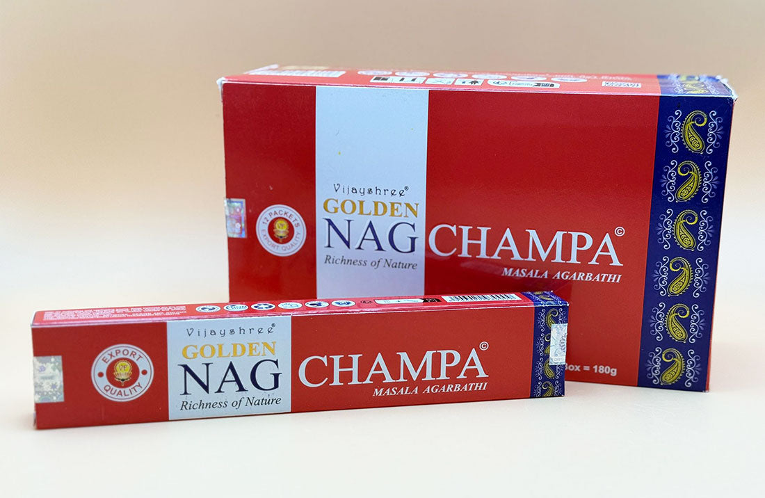 Golden Nag Incense Sticks "Champa" 15g (India)