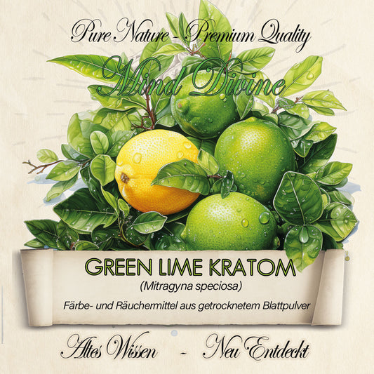 Green Lime flavored Kratom