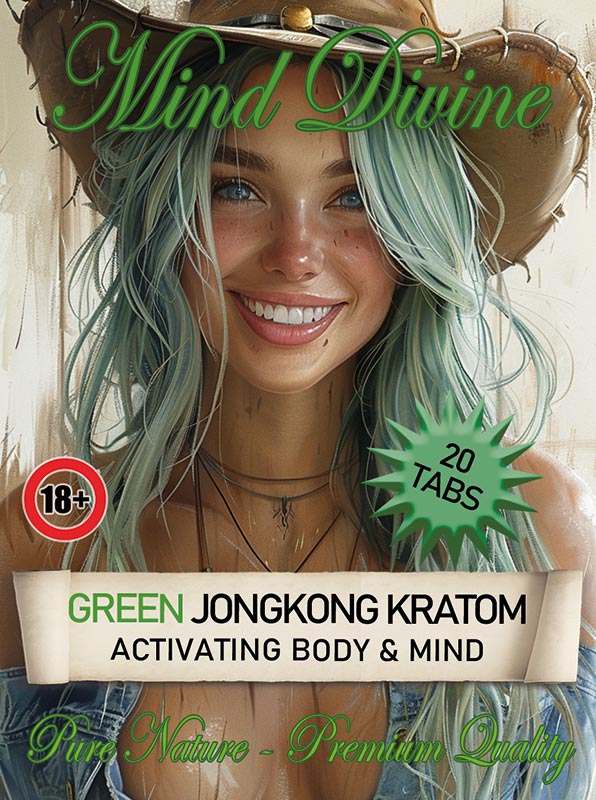 GREEN JONGKONG (Kratom Tabs)