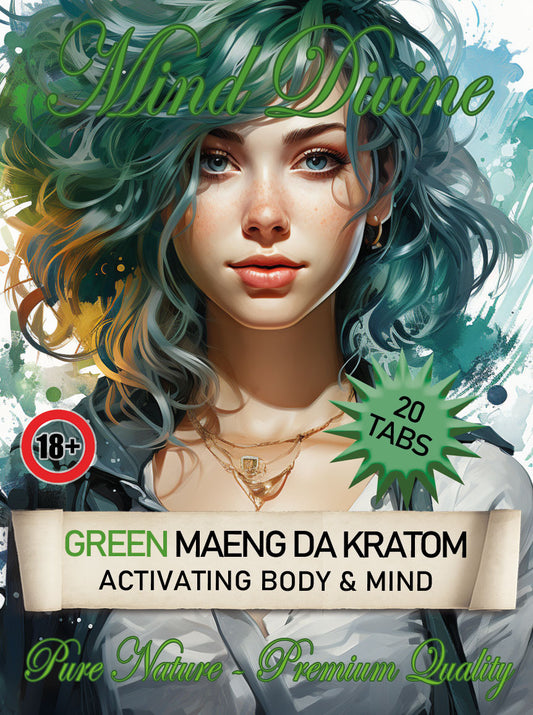 GREEN MAENG DA (Kratom Tabs)
