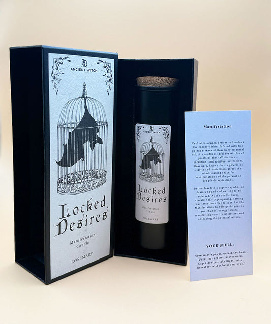 Ancient Witch Reinigungskerze "Locked Desires"