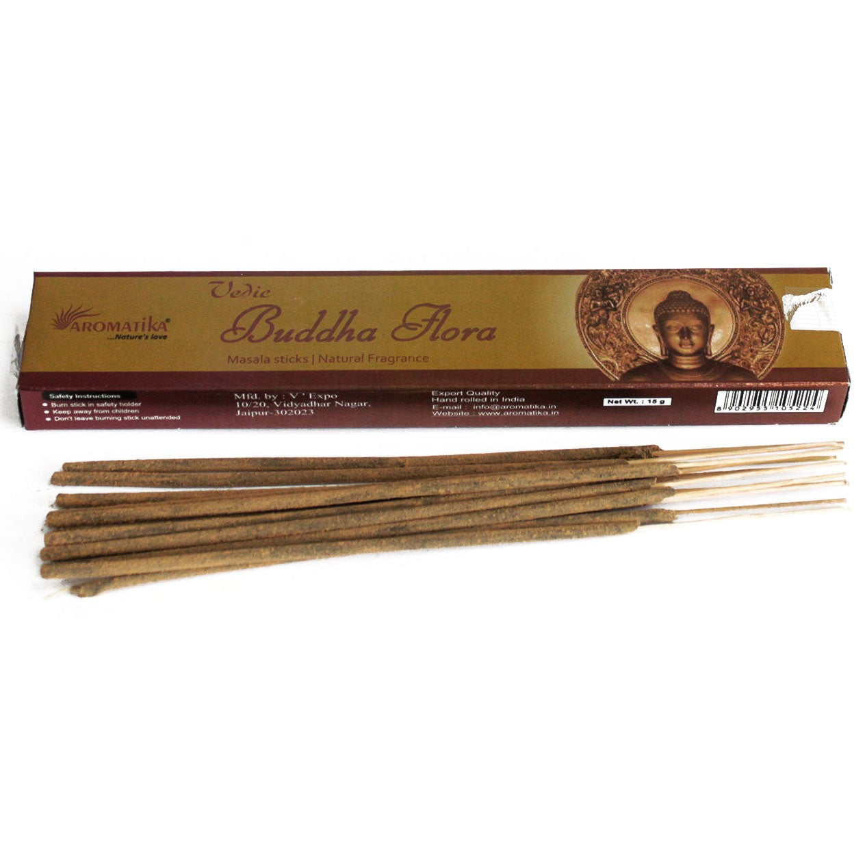 Vedic Incense Sticks "Buddha Flora" 15g (India)