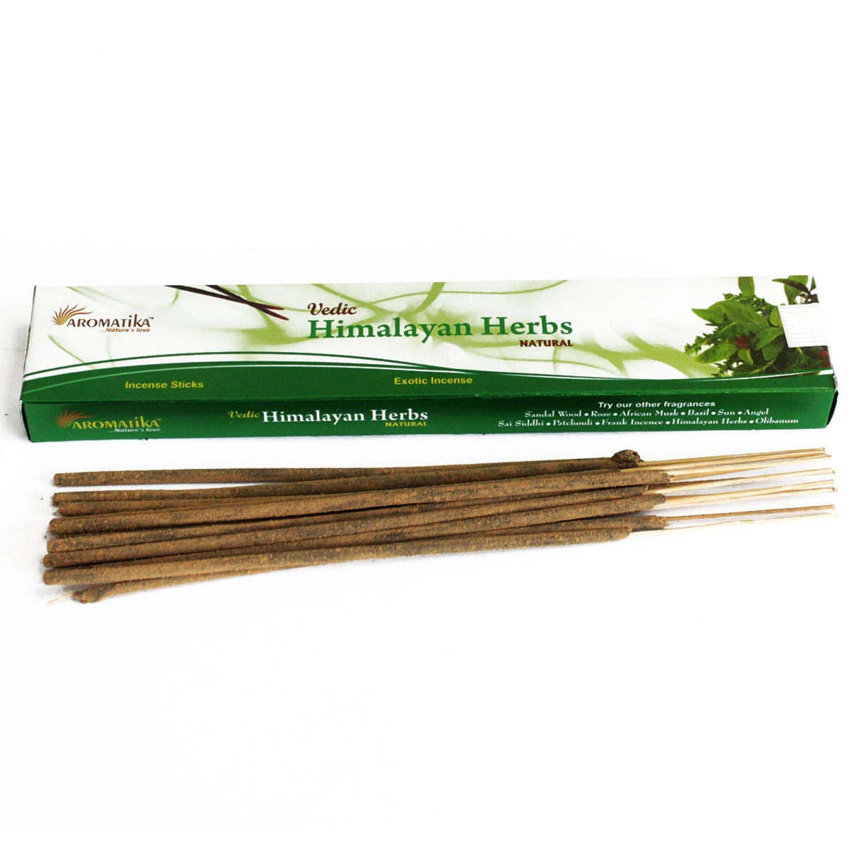 Vedische Räucherstäbchen "Himalaya Kräuter" 15g (Indien)