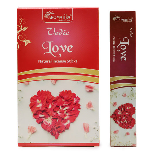 Vedische Räucherstäbchen "Love" 15g (Indien)