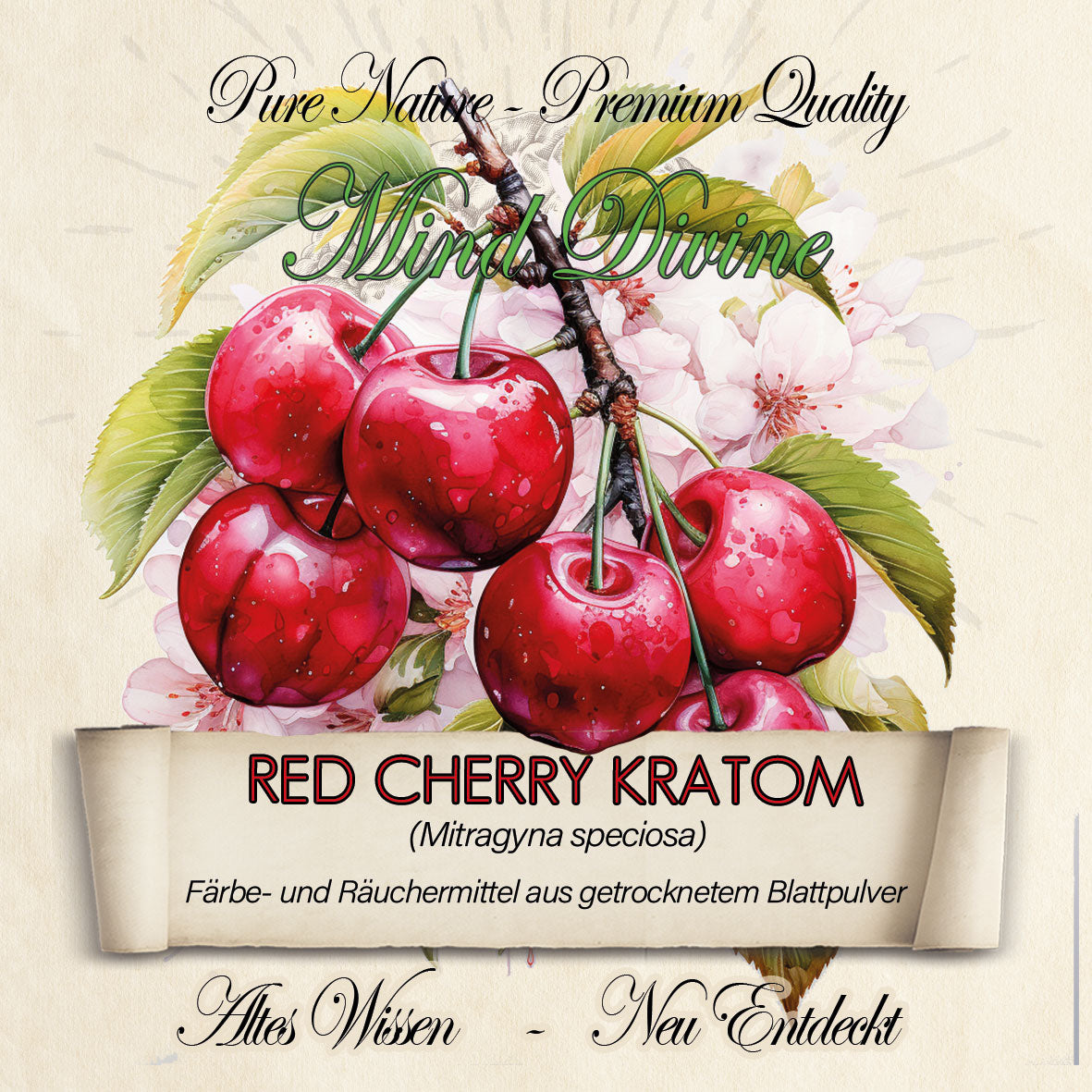Red Cherry-flavored Kratom