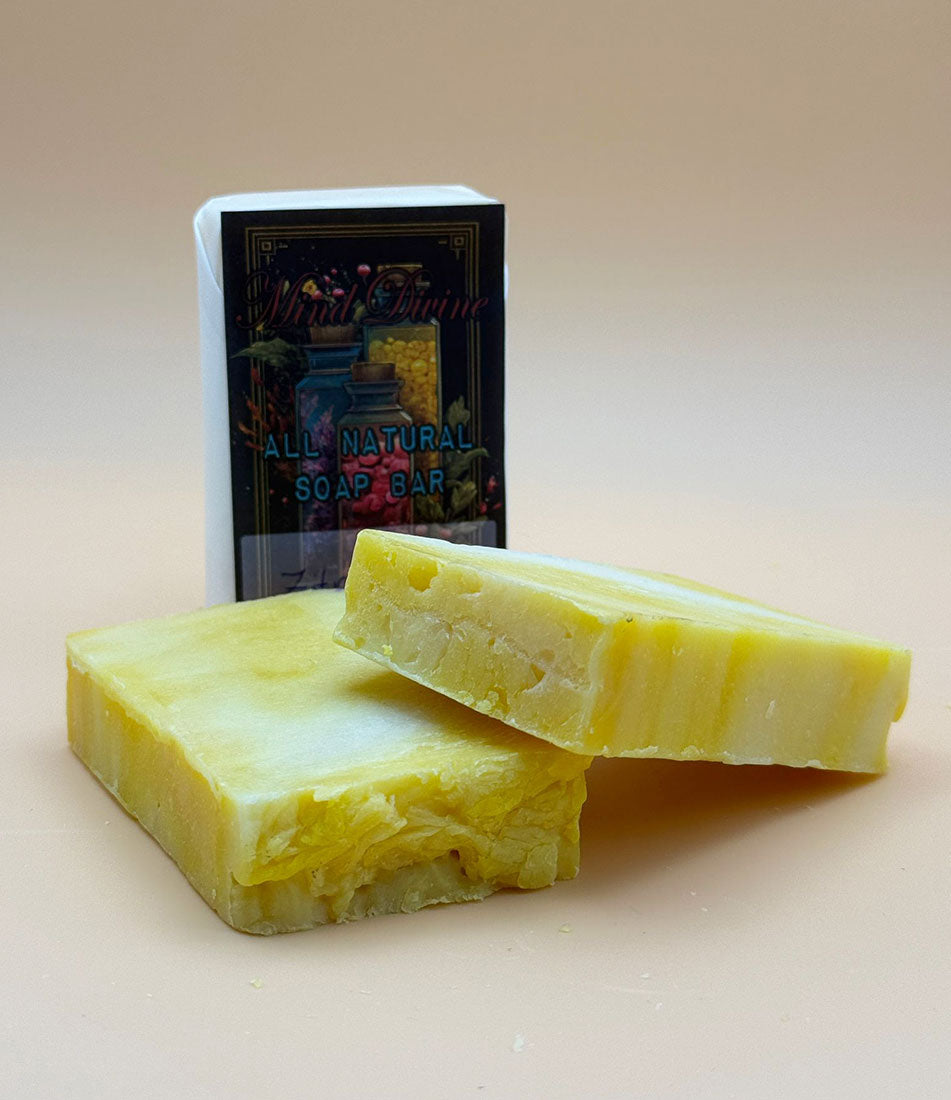 Handgemachte Olivenölseife "Zitrone" 90g Barren